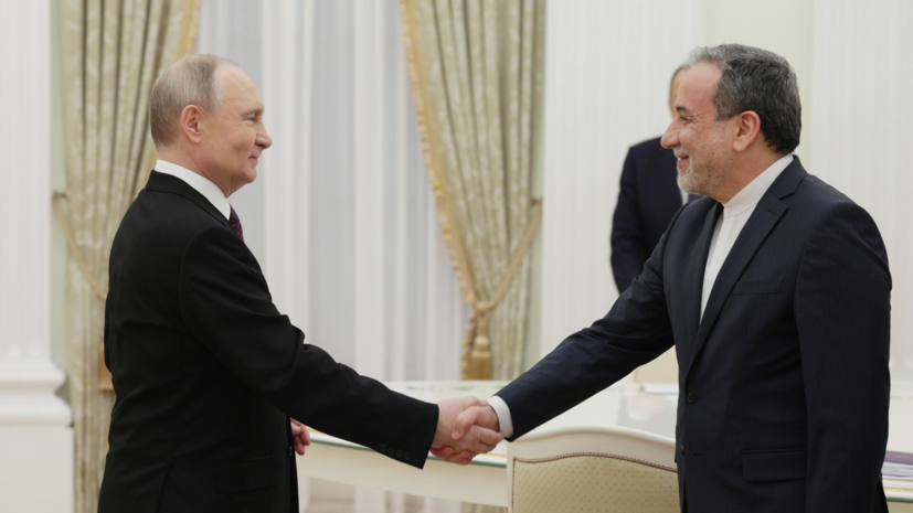 Песков подтвердил, что переговоры Путина с Аракчи назначили до американских авиаударов
