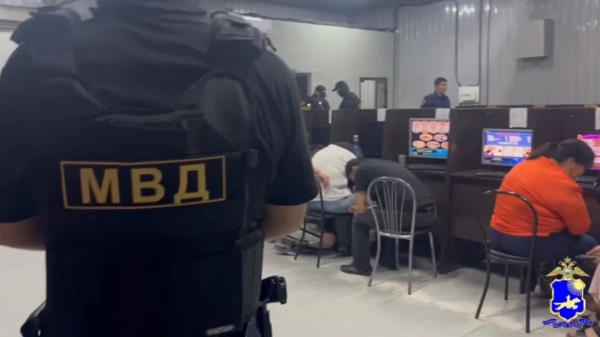 Оперативная съёмка задержания