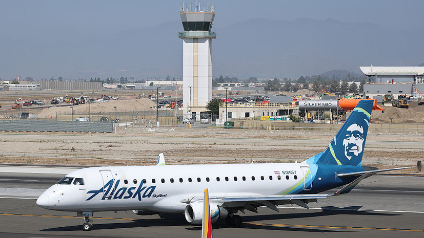 Авиакомпания Alaska Airlines приостановила все полёты из-за сбоя