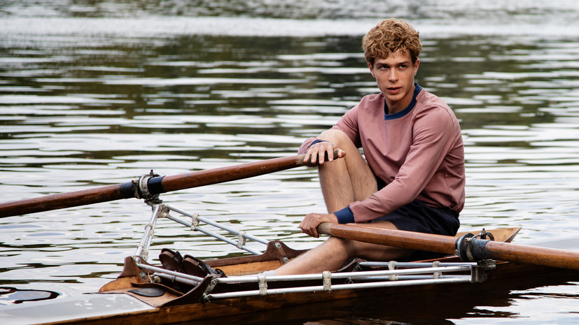 Кадр из киноленты о легендарном спортсмене