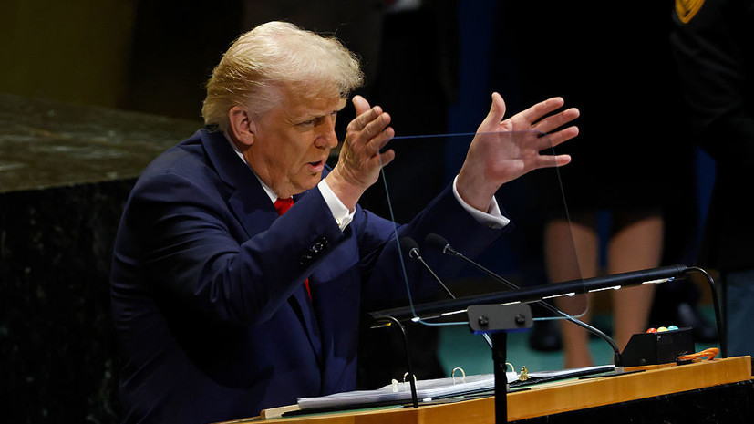 Трамп обращается к ситуации в секторе Газа