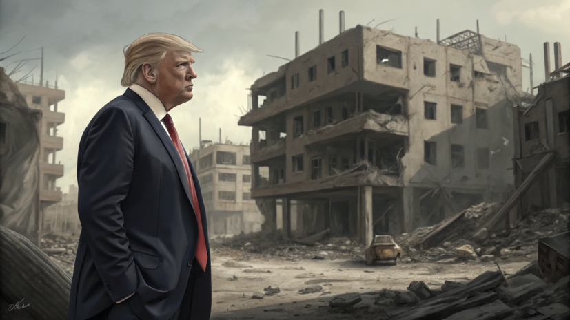 Трамп пообещал ХАМАС «невиданный ранее ад», если они не пойдут на мировую