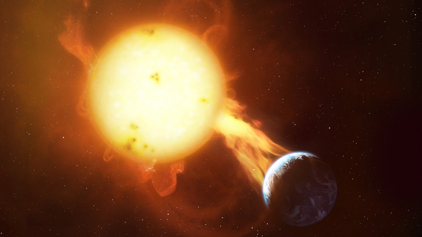 Крупная солнечная вспышка зафиксирована исследователями