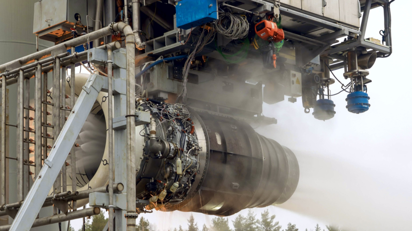 Тестирование двигателя ПД-8 для SJ-100 в условиях обильных осадков