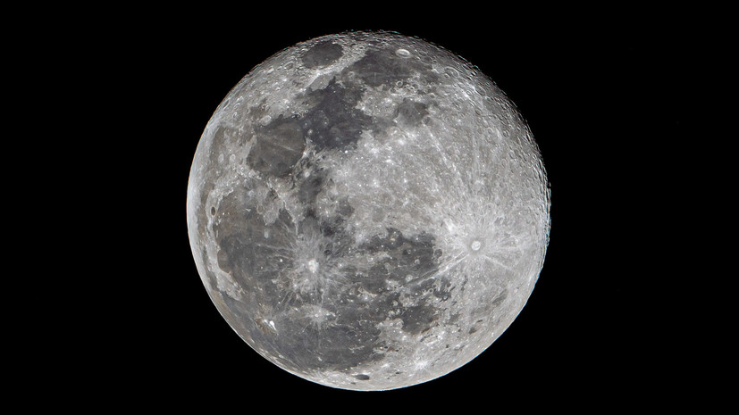 Выбранный район на Луне для изучения при помощи автоматизированного аппарата