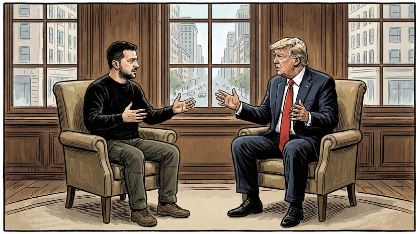 Зеленский пояснил причины стремления провести переговоры с Трампом до завершения года