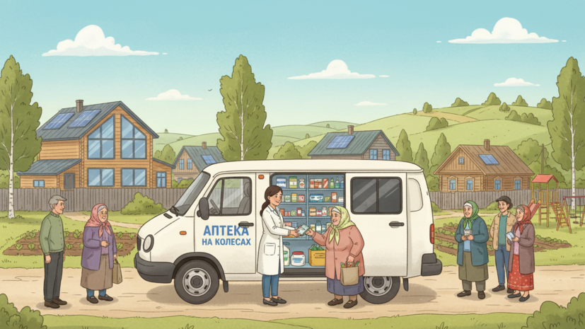 «Значительно облегчат жизнь сельских жителей»: в Госдуму внесли законопроект о передвижных аптеках