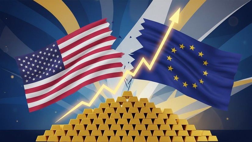 Аналитик Шнейдерман: разногласия ЕС и США тянут цену золота вверх