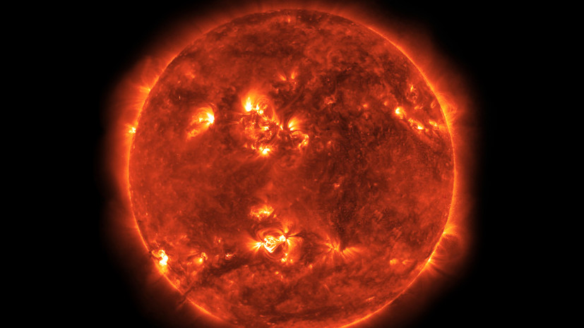 Солнечная вспышка высокой мощности по данным ИКИ РАН