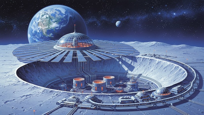 Российская корпорация намерена развернуть энергетический комплекс на Луне к 2036 году