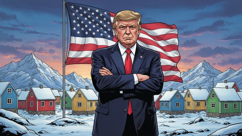 «Исключительно США способны защитить ледяной массив»: Трамп подтвердил намерение обсудить статус Гренландии