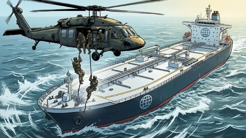 Судно Tideforce, участвовавшее в операции по задержанию танкера