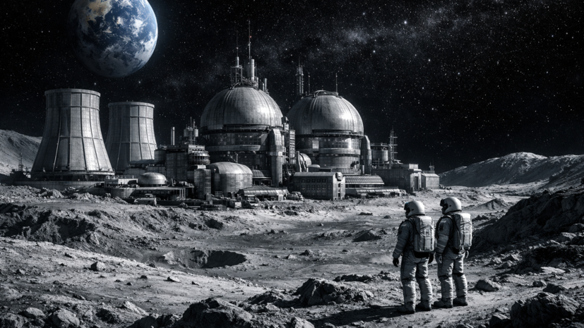 Россия включила строительство АЭС в программу изучения Луны