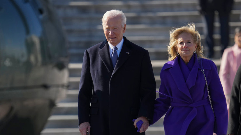 AP: охранник жены Байдена случайно выстрелил себе в ногу