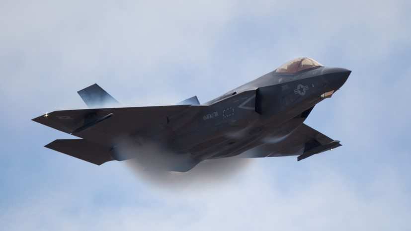 Fox News: в Калифорнии сгорел истребитель F-35