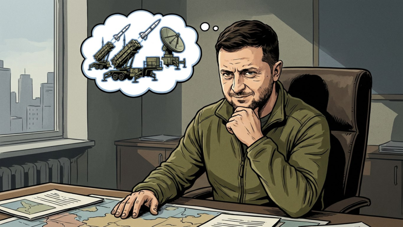 Зеленский потребовал у ФРГ и Польши ракеты для систем ПВО Patriot