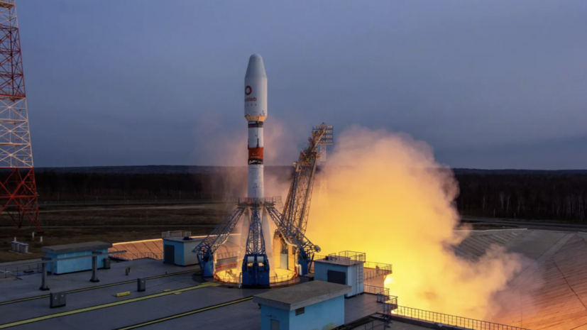 Запуск ракеты-носителя «Союз-2.1б» с космодрома Восточный