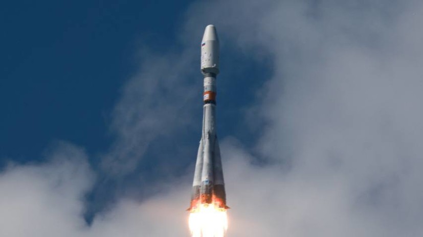 Разгонный блок с полезной нагрузкой отделился от носителя «Союз-2.1б»