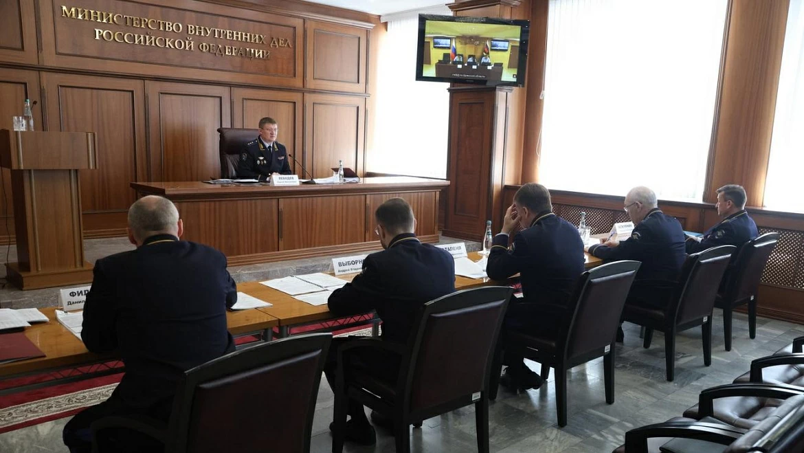 Сергей Лебедев подводит итоги работы следственных органов МВД России за первое полугодие 2025 года