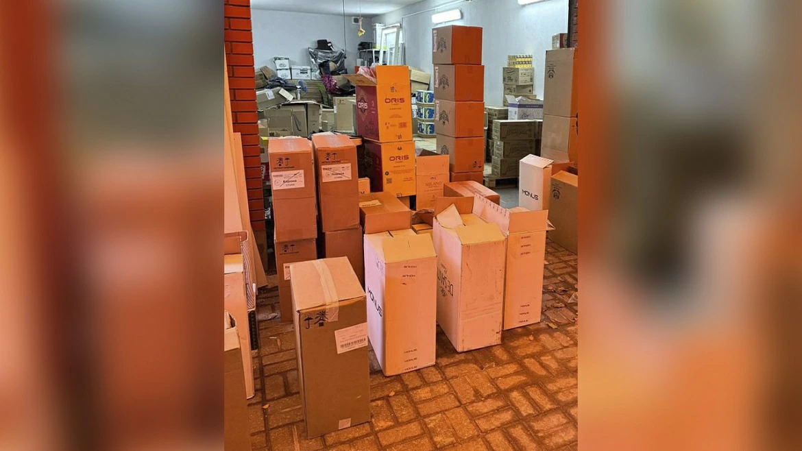 Изъятие сигарет в Рязани