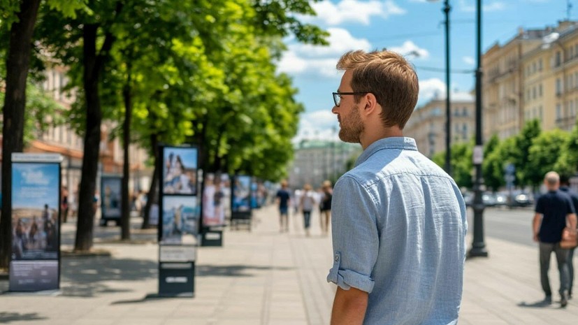 Фотовыставка на Гоголевском бульваре и в Екатерининском парке